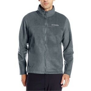 Columbia Gray Interchange Fleece Jacket Full-Zip Men’s XXL